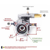 P170 Aluminum Swash PlatePump Cleaning Machine Accessories