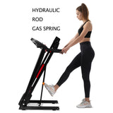 Folding Treadmills 3.5HP Portable With Incline Electric Treadmill Running Walking