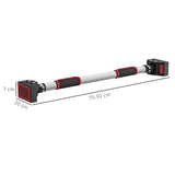 SPORTNOW Doorway Pull Up Bar, No Screws Door Frame Chin Up Bar, Adjustable Length (75-92cm) For Home Gym Workout, Max Load 200kg