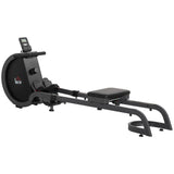 Folding Rowing Machine With 16-Level Adjustable Magnetic Resistance, Aluminium Side Rail, Digital Monitor, Cardio Workout Rower, 130kg Weight Capacity For Home, Gym, Office